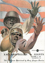 Steagles-Giants Program Cover